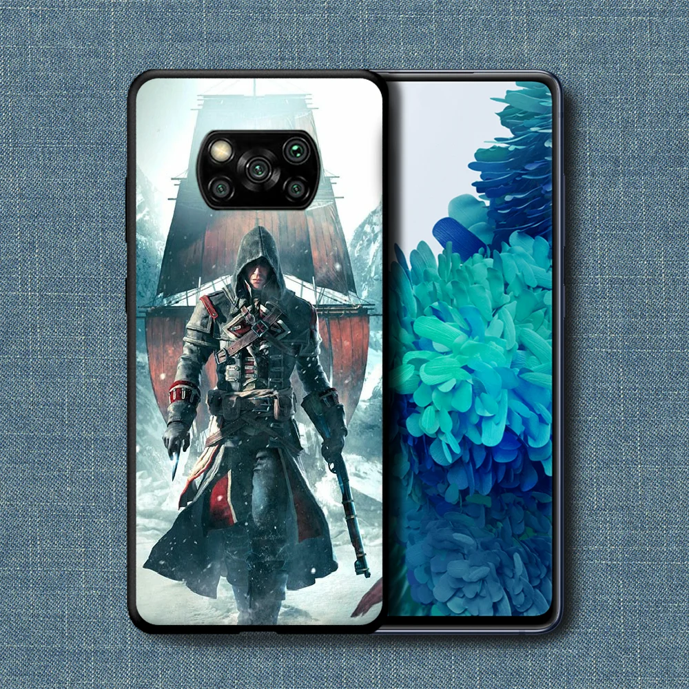 

Assassin Phone Case For Xiaomi Mi Note 10 A3 9 MAX 3 A2 8 9 Lite Pro Ultra black Coque Trend Etui Silicone Prime Pretty Cover