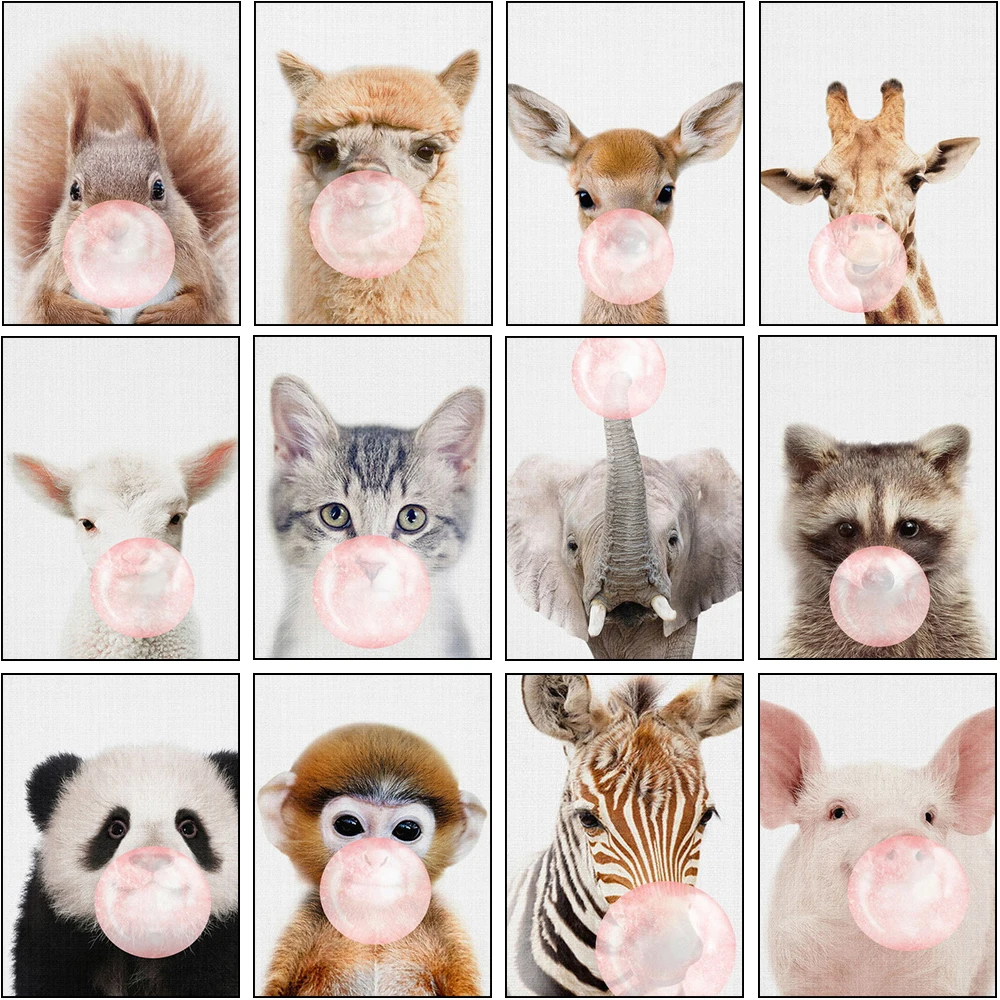 

Animals Full Drill DIY 5D Diamond Painting Squirrel Diamond Mosaic Embroidery Panda Cartoons Picture Cross stitch Kit Home Decor