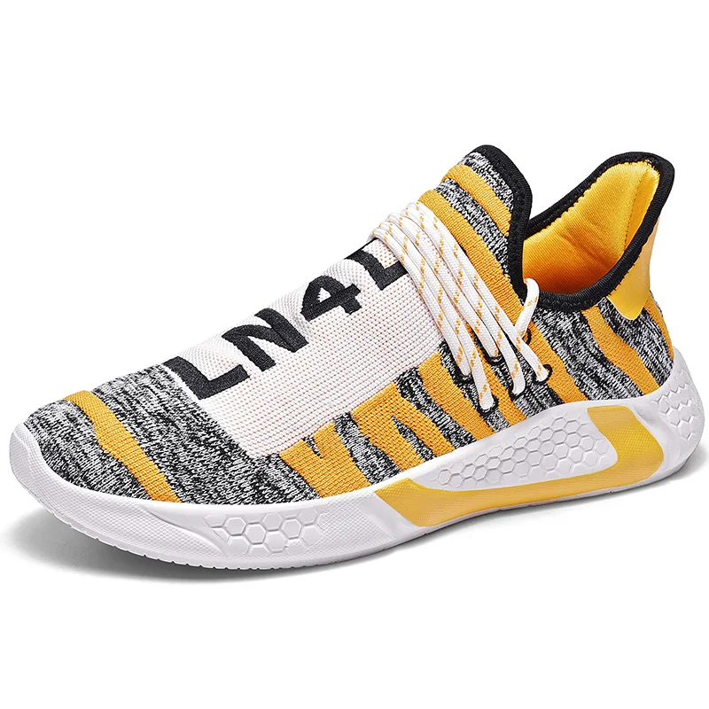 

Men's Casual Shoes Breathable Shockproof Light Weight Lace Up Men Blade Sneakers Height Increase Gym Walking Shoes Male Leisure