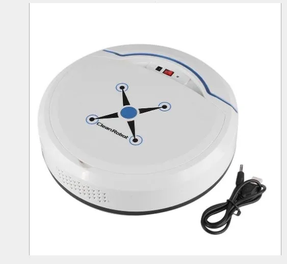 Робот пылесос для уборки дома автоматический умный пола с пультом ДУ сухой и