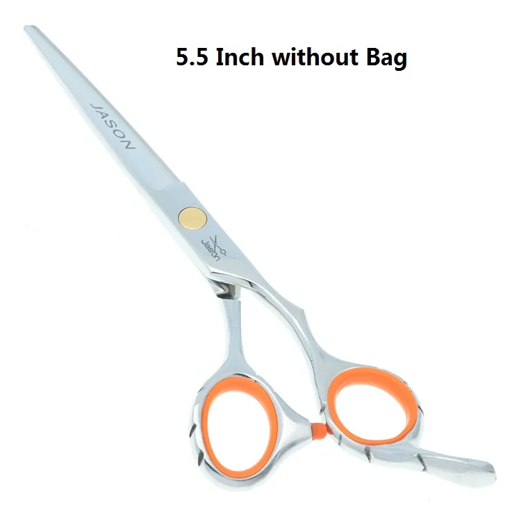 LZS0312 55 no bag Jason 5," 6,0" ножницы для волос Японские Стальные прореживающие Ножницы Профессиональные парикмахерские Tesoura набор с расческой LZS0311 - Цвет: LZS0312 55 no bag