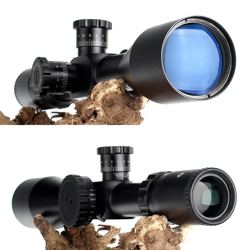 KANDAR 6-18X50Q первый фокусный самолет охотничий прицел Боковая регулировка