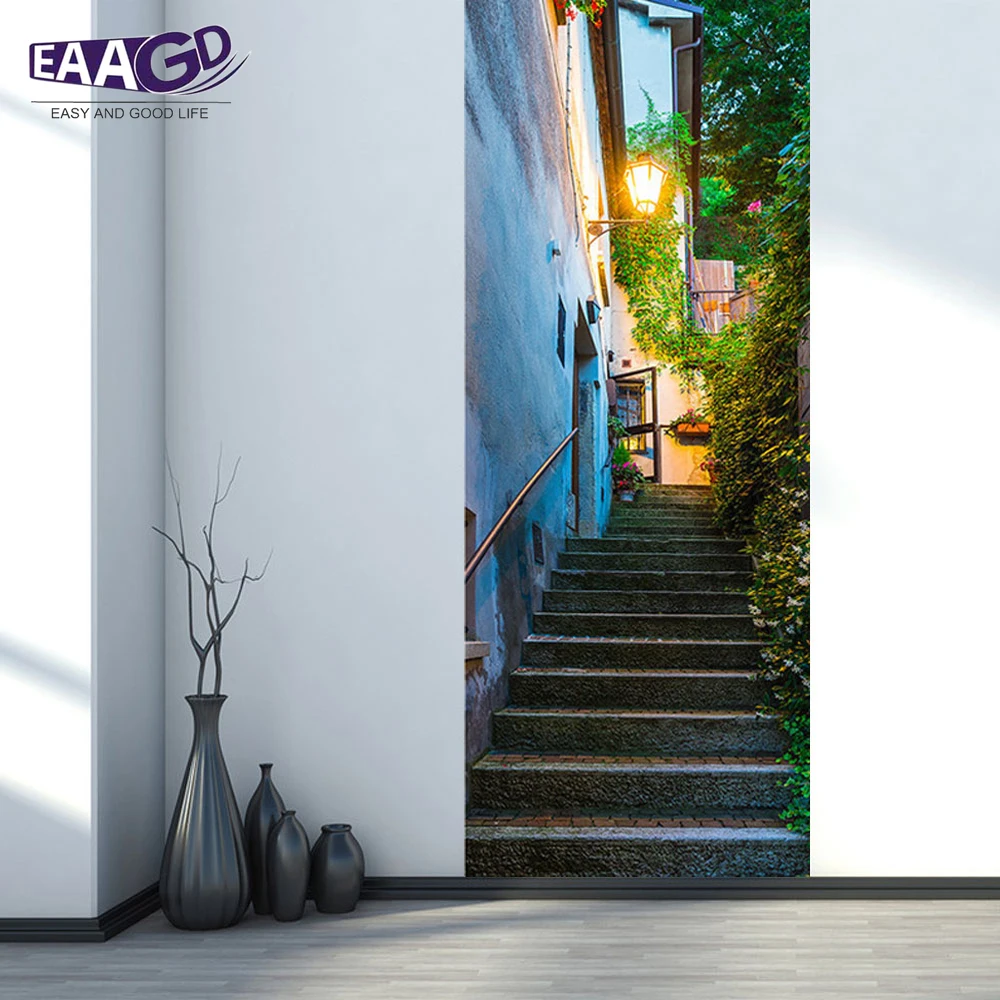 2 шт./компл. художественный декор для старой уличной двери Креативные 3D наклейки