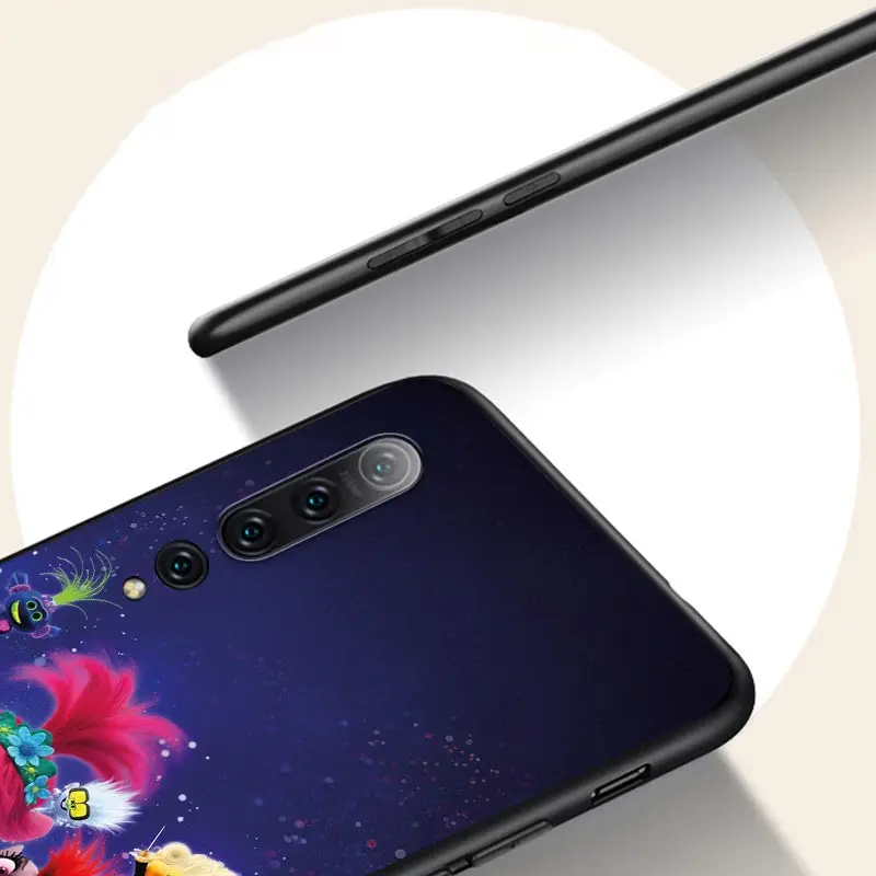 

Silicone Cover Cute Trollsy For Xiaomi Mi 11 10 10i 10T 9T 9SE 9 8 Note 10 Lite Pro Ultra Black phone case