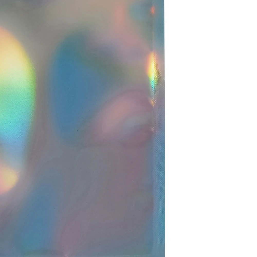 100 шт. S/M/L косметичка с плоской молнией для соли ванны односторонние Прозрачные