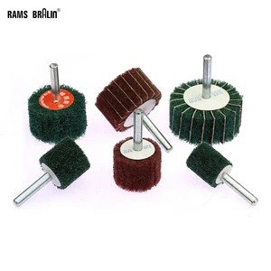 1 шт. нетканый шлифовальный наконечник, полировальный круг для черчения металлической, деревянной, пластиковой проволоки