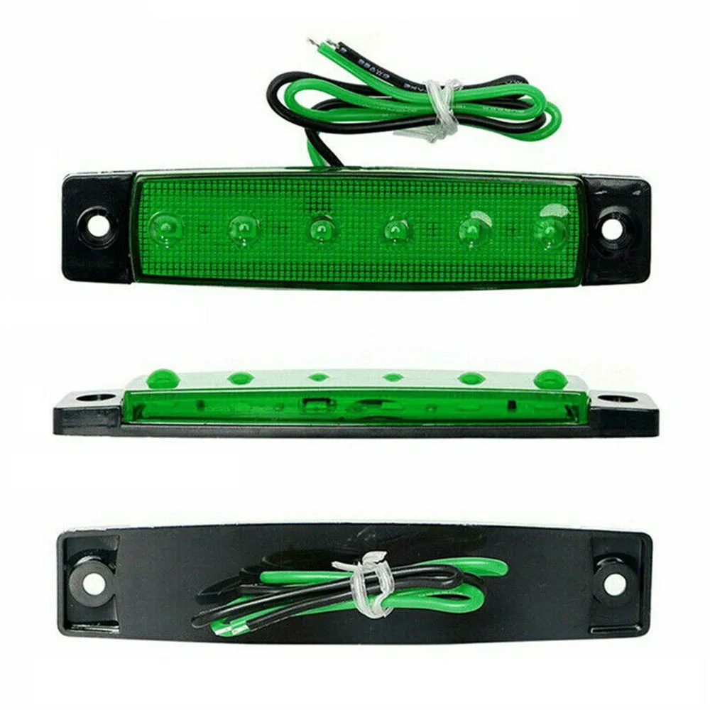 4Pcs LED Lights Exterior Plastic Waterproof Anti-collision Replacement