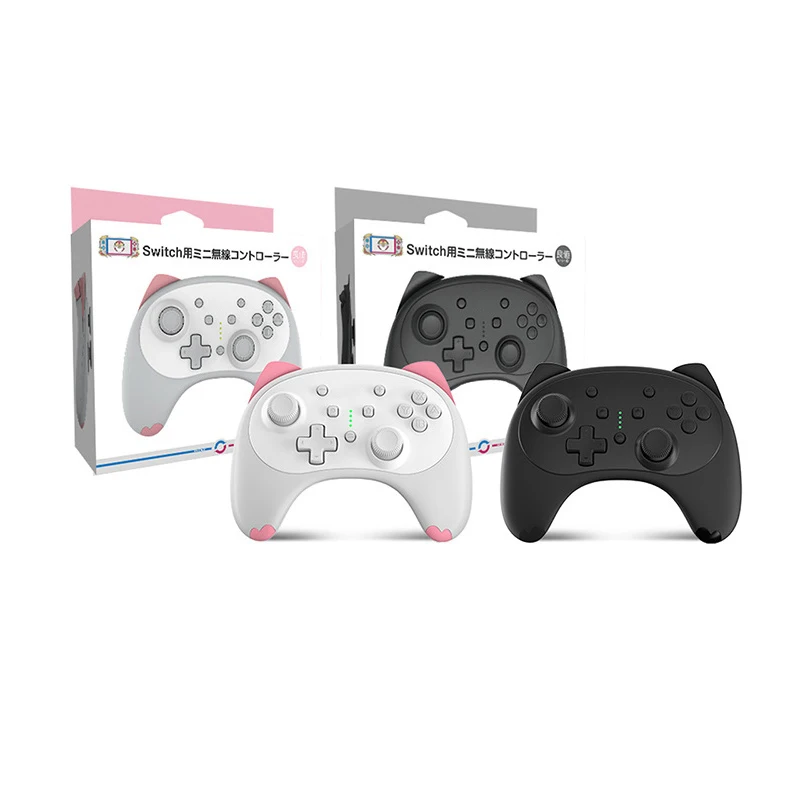 

Switch Pro Controller For Nintendo Switch / Switch Lite, Cartoon Kitten Wireless Controller Gamepad