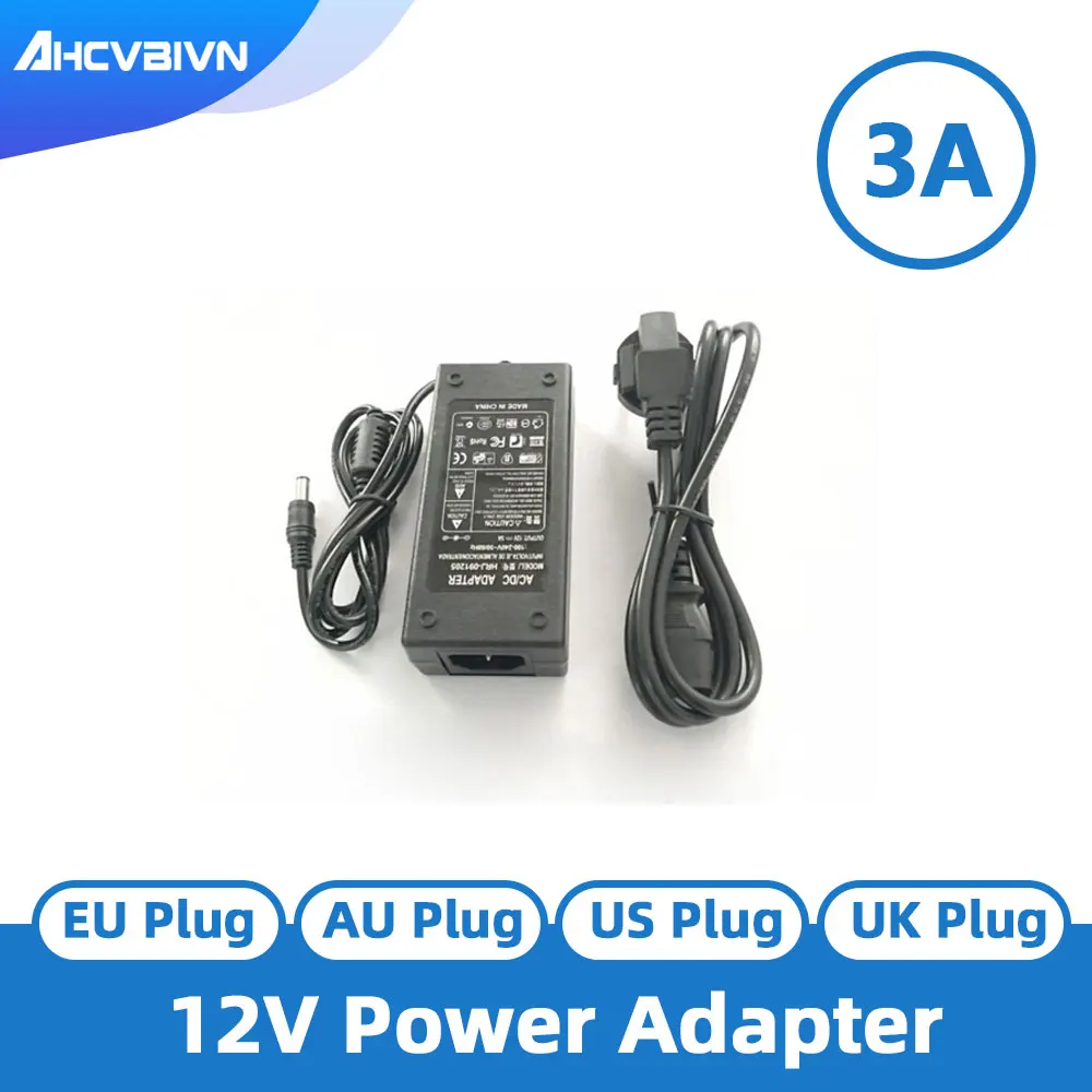 Самая низкая цена! Новинка 2017 хит продаж 12V 3A 36W AC для адаптера питания постоянного