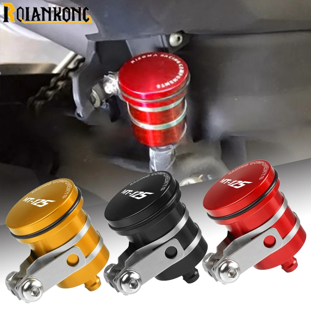 Мотоцикл бачок Заготовка задний тормоз сцепления масляный бак жидкости чашки для YAMAHA MT125 2011-2020 2019 2018 2017 2016 15 MT-125 MT 125