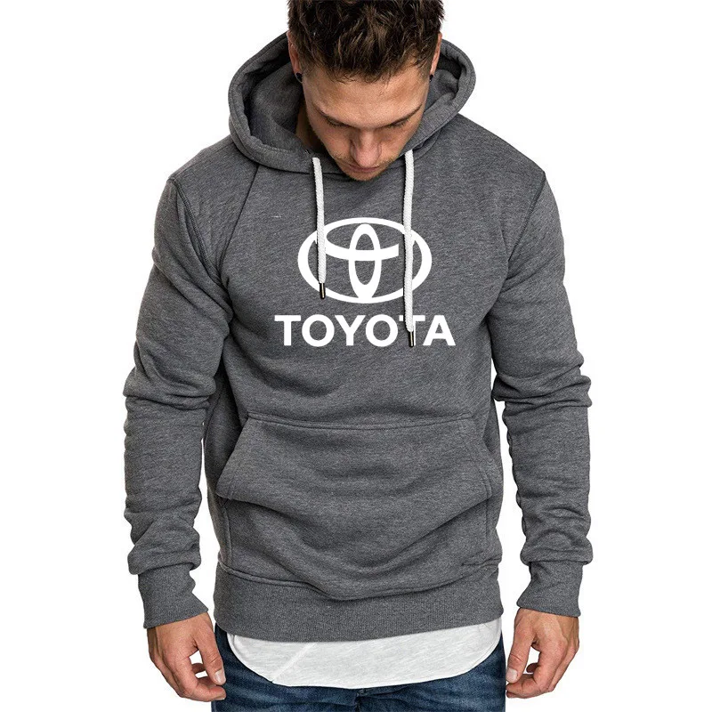 

Unisex Men's hoodie Toyota car logo printing Sweatshirt Spring Autumn New Men Hoodie high quality Cotton Men's hoodie Sweatshirt