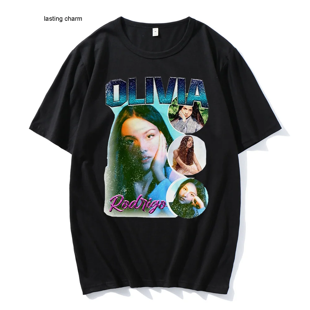 

2021 Hot Buy Zure T-shirt Summer Anime Olivia Rodrigo Printed O-ne Hi Qlity Oveize and Comfoable Funny New Style Tops