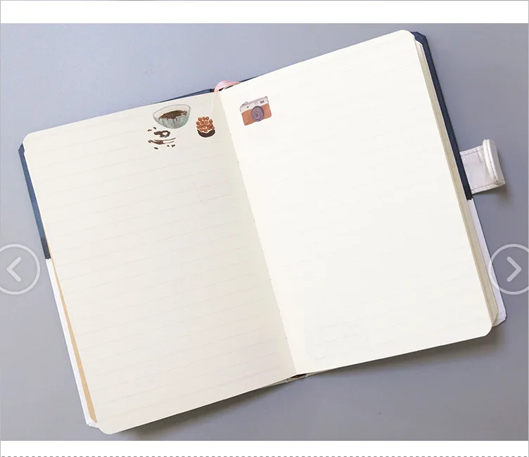 Милый блокнот для путешественников, Kawaii ежедневник, ежедневник,, Filofax, еженедельный ежедневный блокнот для путешественников с цветными страницами, канцелярские принадлежности