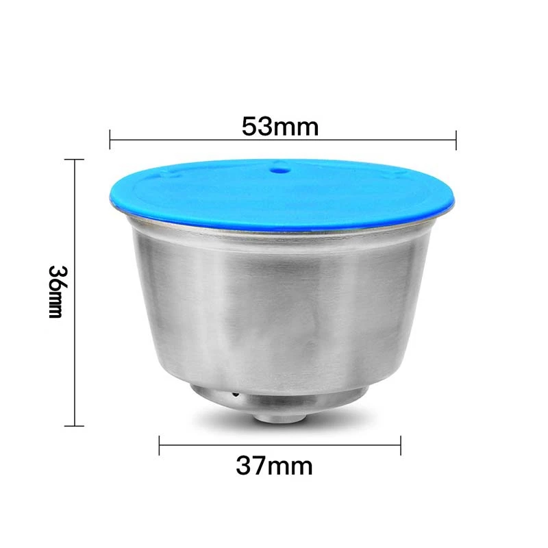 

Coffee Filter Dripper Stainless Steel Reusable Refillable Coffee Capsule Cup Fit Coffee Maker Coffee Capsule