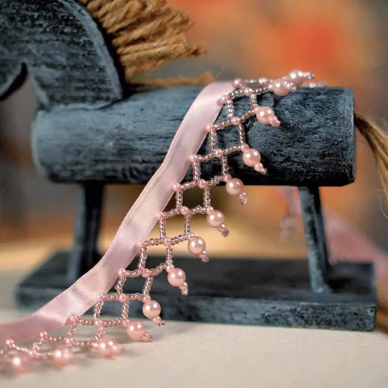 1 ярд цена кружевная юбка с имитацией жемчуга и кисточками накидка для одежды