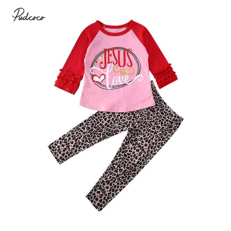 Коллекция 2020 года детская одежда для маленьких девочек на День святого Валентина