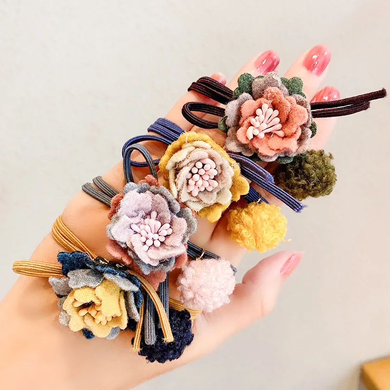 

1pcs/set Hair rope hair accessories rubber band balls head rope head jewelry