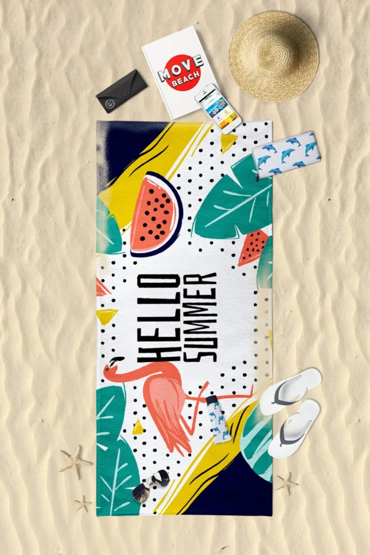 

Beach Towel Beach towel Soft Textured Water Absorbing Quick Dry