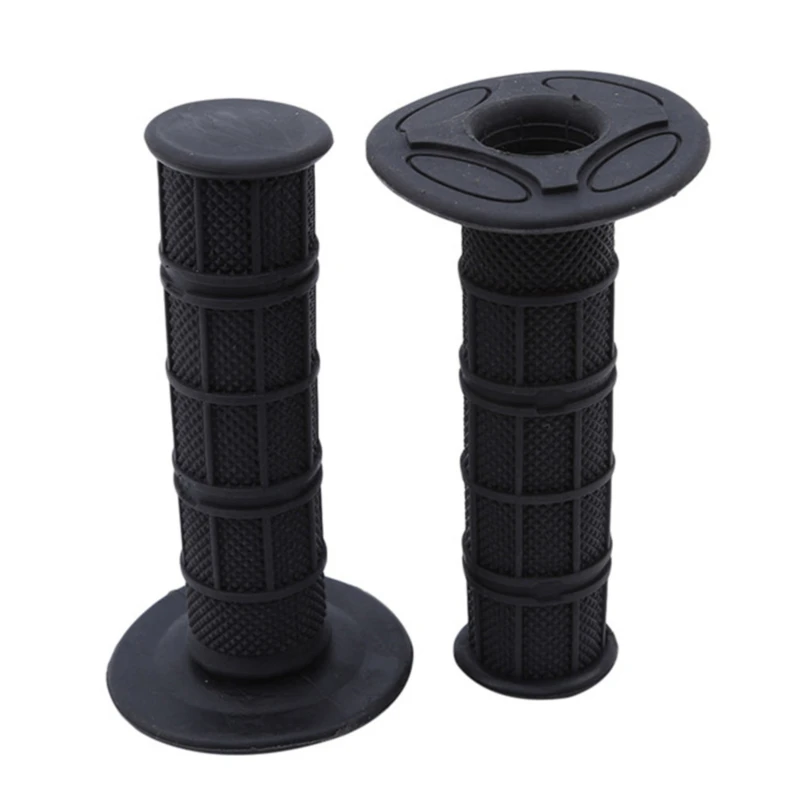 

Black 1 Set (2 pcs) Motorcycle Modified Handle Set Handle Rubber