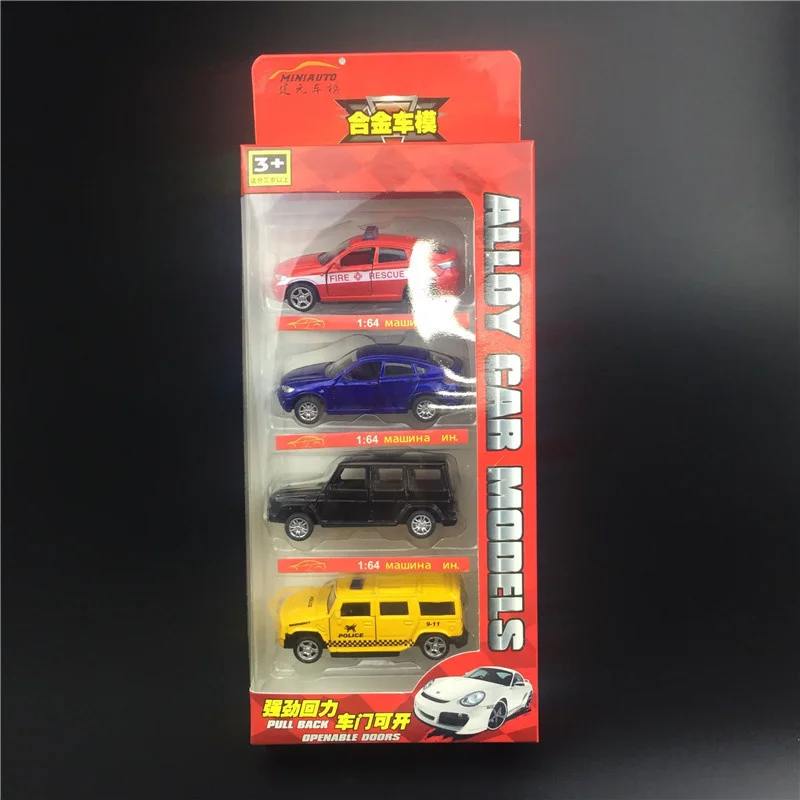

1:64 Metal Alloy Diecast Car Model Pull Back 2 Doors Can Be Opened Toy Car Off-road Toy Car SUV Hummer Gift For Kids Birthday