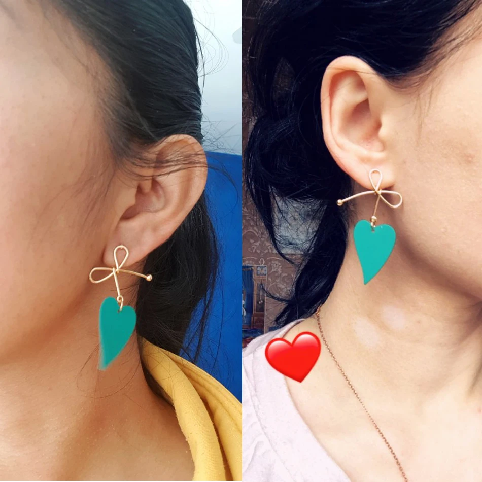 Женские Геометрические серьги-гвоздики Винтажные серьги золотого цвета в форме