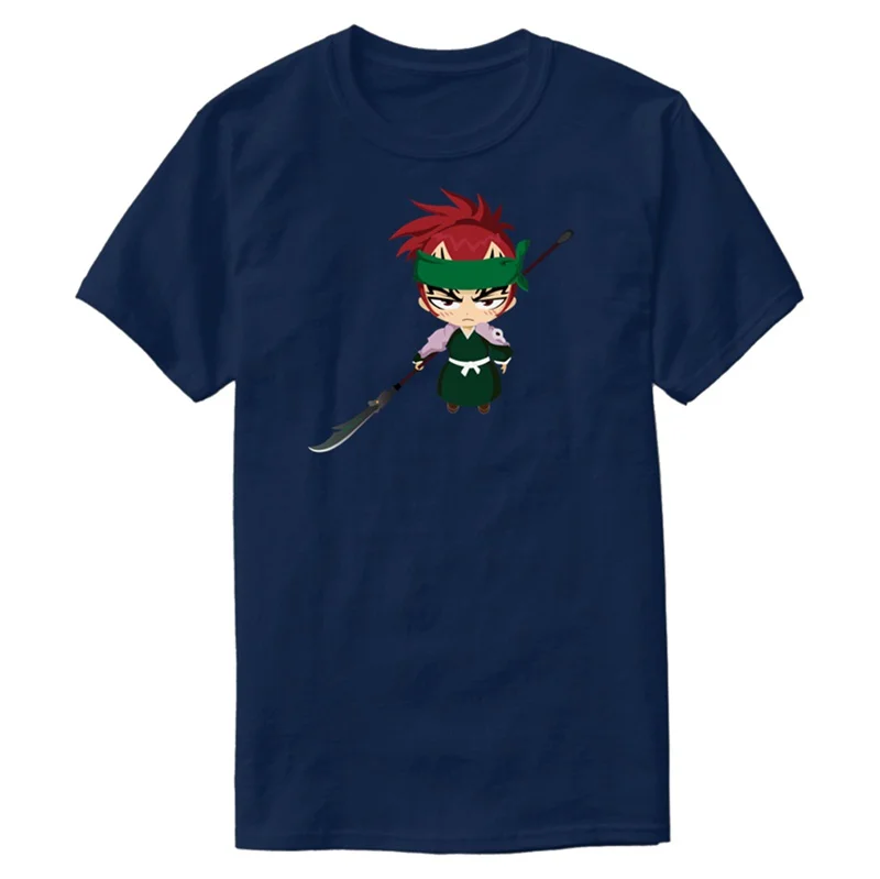 

Custom Cartoon Comic Fighting Kid With Sword Tshirt Natural Famous Round Neck Gents Harajuku T Shirts Camisetas Top Tee