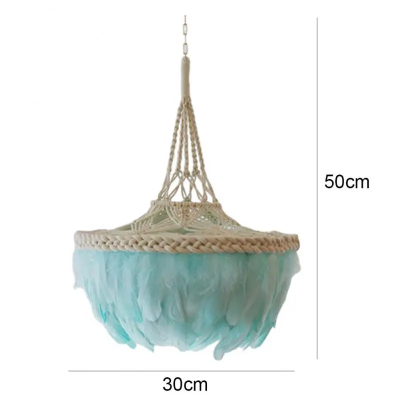 

1pcs Handmade Braid Rope Pendant ins Nordic Style Polyester Woven Hanging Ornaments Baby Shower Party Kids Room Decor Supplies