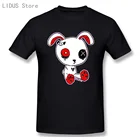 Мужская футболка Inktastic Goth Bunny, одежда, металлическая Милая одежда, Забавный дизайн, свитшот, футболки