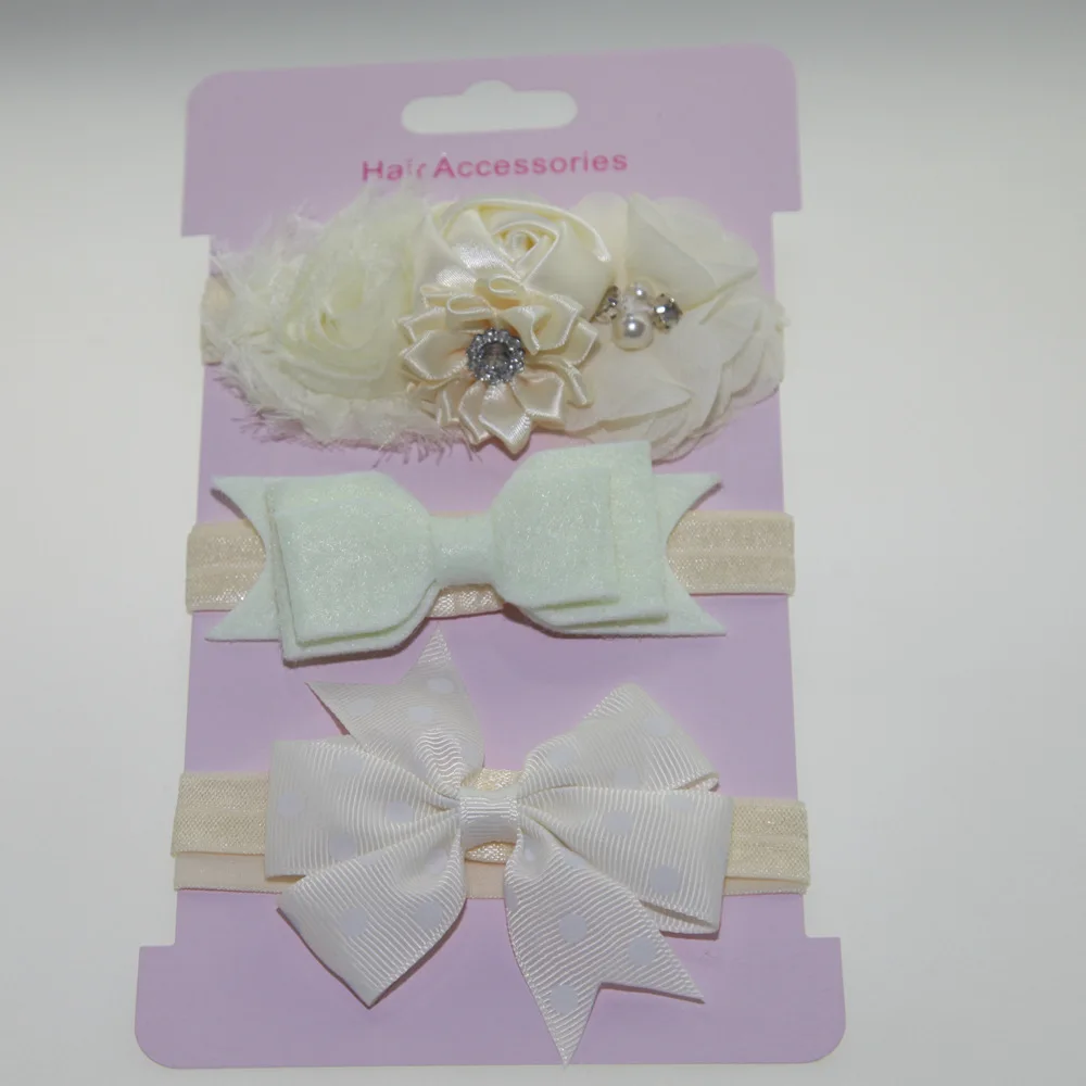 Новорожденный пятен роза цветок жемчужного кружева аксессуары для волос