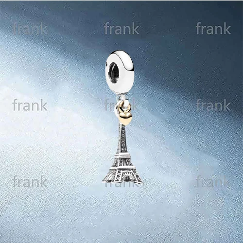 

791302-Eiffel-tower-silver-dangle-with-14k