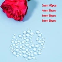 200pcs simulation dewdrop waterdrop card making decor accessories metal cutting dies and stamps scrapbooking embossing