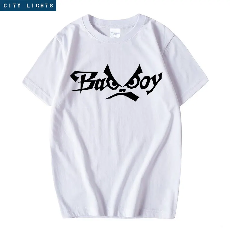 

Fashion Bad Boy Print T-shirt Men Streetwear High Quality Cotton T Shirt Sport Casual Hip Hop Tops Male Clothing