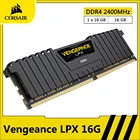 CORSAIR Vengeance LPX RAM DDR4 16GB 32GB 2400MHz настольная память ПК настольный компьютер Память RAM DDR4 288 Pin DIMM модуль