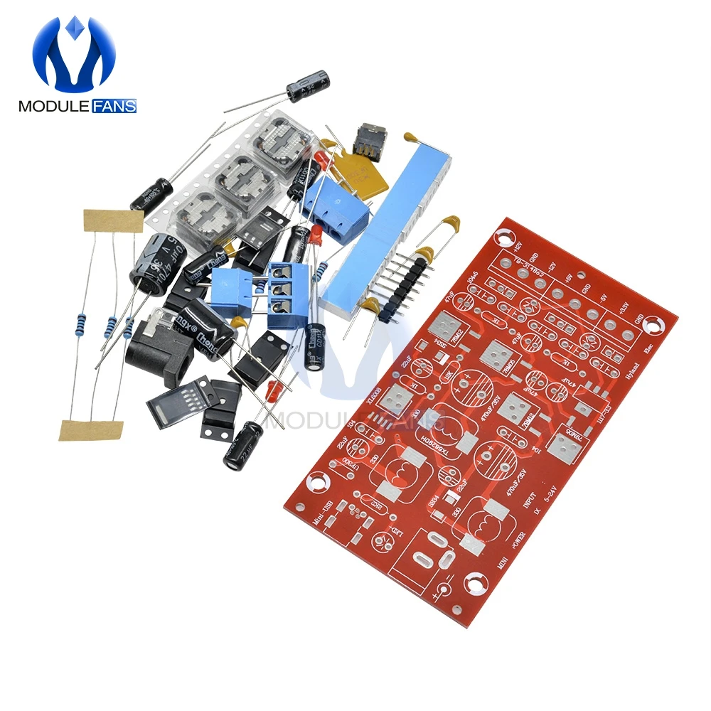 DC 5 V-24 V до 3,3 V 5v 12v Мини USB Dual Питание Boost одно Поворотная модуль линейного регулятора несколько доска