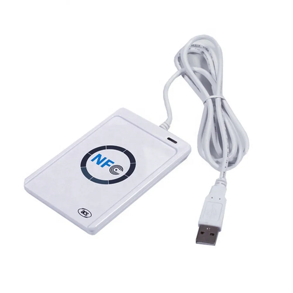 Nfc считыватель Acr122u записывающий USB интерфейс + 5 шт. 213 nfc тег 2 UID карт Бесплатная - Фото №1