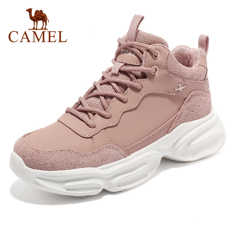 CAMEL Official Original Outdoor Shoes Men Women Sports Shoes Autumn Winter Unisex Casual Boots Couple Thick Sole Non-slip Shoe