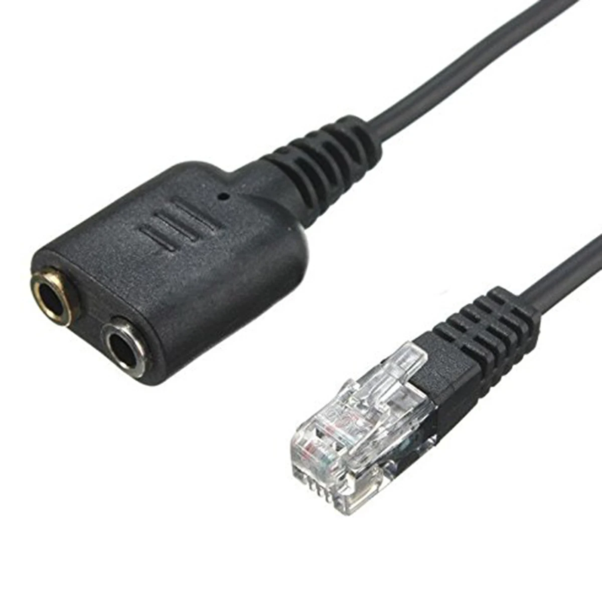 SOONHUA RJ9 Male To 3 5 мм Female Jack звуковая кабельная гарнитура для телефона Mic аудио