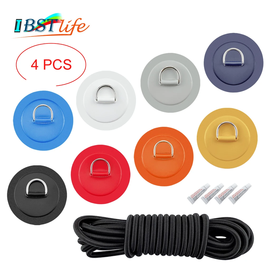 

1 комплект кольцо в виде буквы D коврик накладка из ПВХ палуба лодки такелаж 2,5 m эластичные женские сапоги черного цвета, банджи веревка в наб...