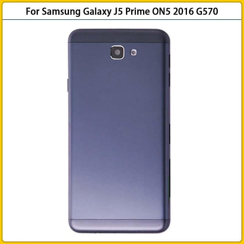 

New G570 Rear Housing Case For Samsung Galaxy J5 Prime ON5 2016 G570 G570K Battery Cover Door Back Cover Replacement