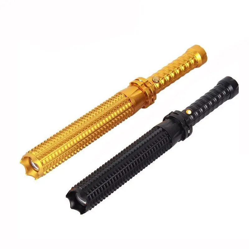 TMWT 10 W XML T6 или 5 Q5 светодиодный самооборона расширяемый дубинку фонарик Torch Light
