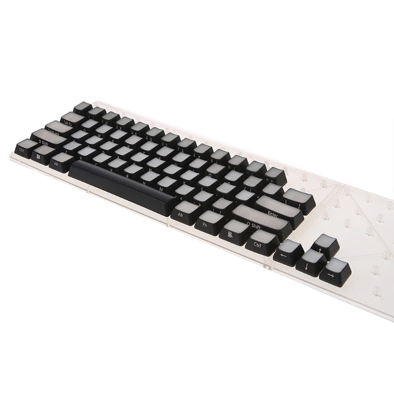RGB передняя сторона печатная подсветка колпачки 104 ISO ANSI раскладка с подсветкой OEM Keycaps AXYF