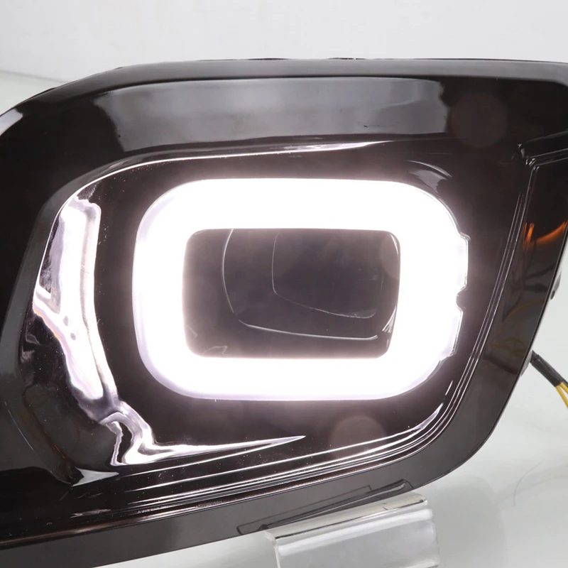 

DRL Fog Lamp LED Daytime Running Light Day Light with Turn Signal for Ford Ranger Wildtrak 2019 2020