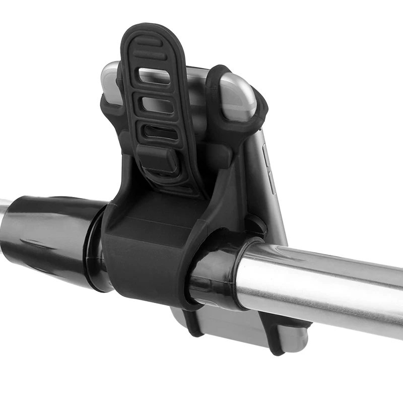 universal thicken phone silicone holder bike bicycle motorcycle mobile mount buckle pull for cellphone handlebar bracket stand free global shipping