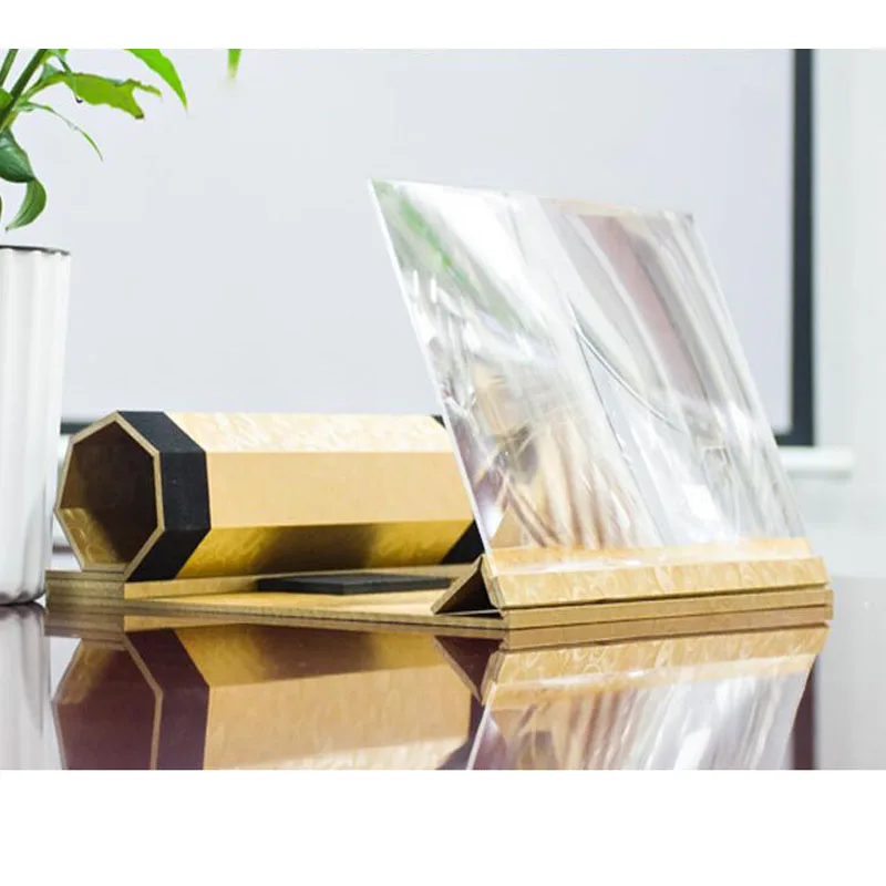 3D увеличительное стекло защита глаз деревянное 12-дюймовое чехол рулон семь раз