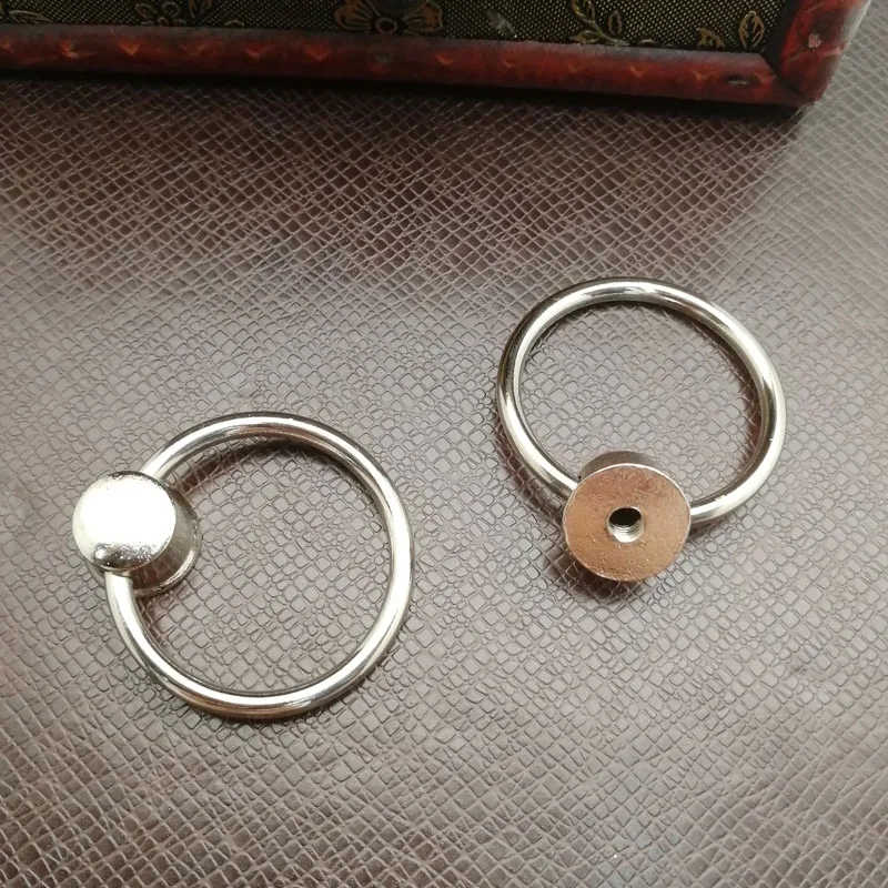 Комплект из 2 предметов Винтаж круглое кольцо мебель дверная ручка для двери