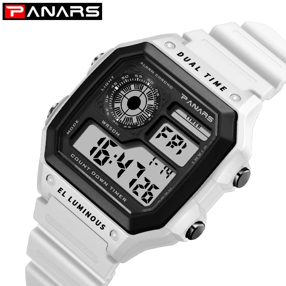 Часы мужские спортивные цифровые с обратным отсчетом 8114 | Наручные часы