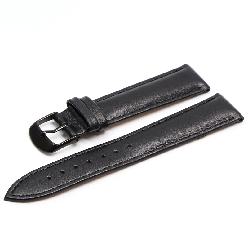 Brown Leather Bracelet With Rose Gold Clasp Bracelet 18mm 20mm watch band 22mm watch Strap For DW Watch Daniel Wellington Band