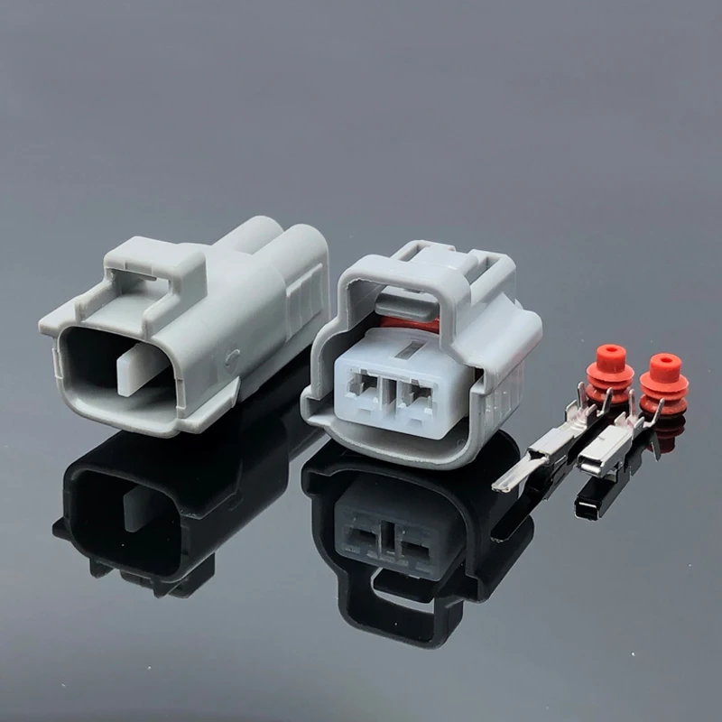 

5Sets 2Pins Sumitomo Toyata Auto Plastic Electrical Plug Wire Waterproof Turn Signal Light Female Male Connector 90980-11019
