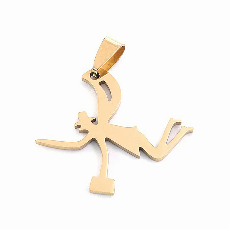 Подвеска из нержавеющей стали для Хэллоуина полированная подвеска модные