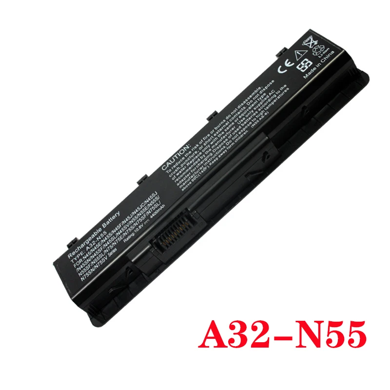 A32 N55 07G016 HY1875 Аккумулятор для ноутбука ASUS N45 N45E N45S N45F N55E N55S N55SF N75 N75E N75S N75SF